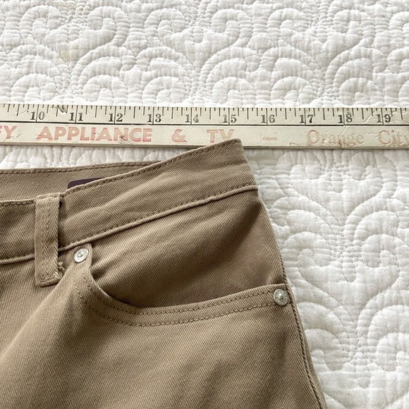 Gloria Vanderbilt Classic High Waist Jeans Tan Size 10 - Picture 9 of 11